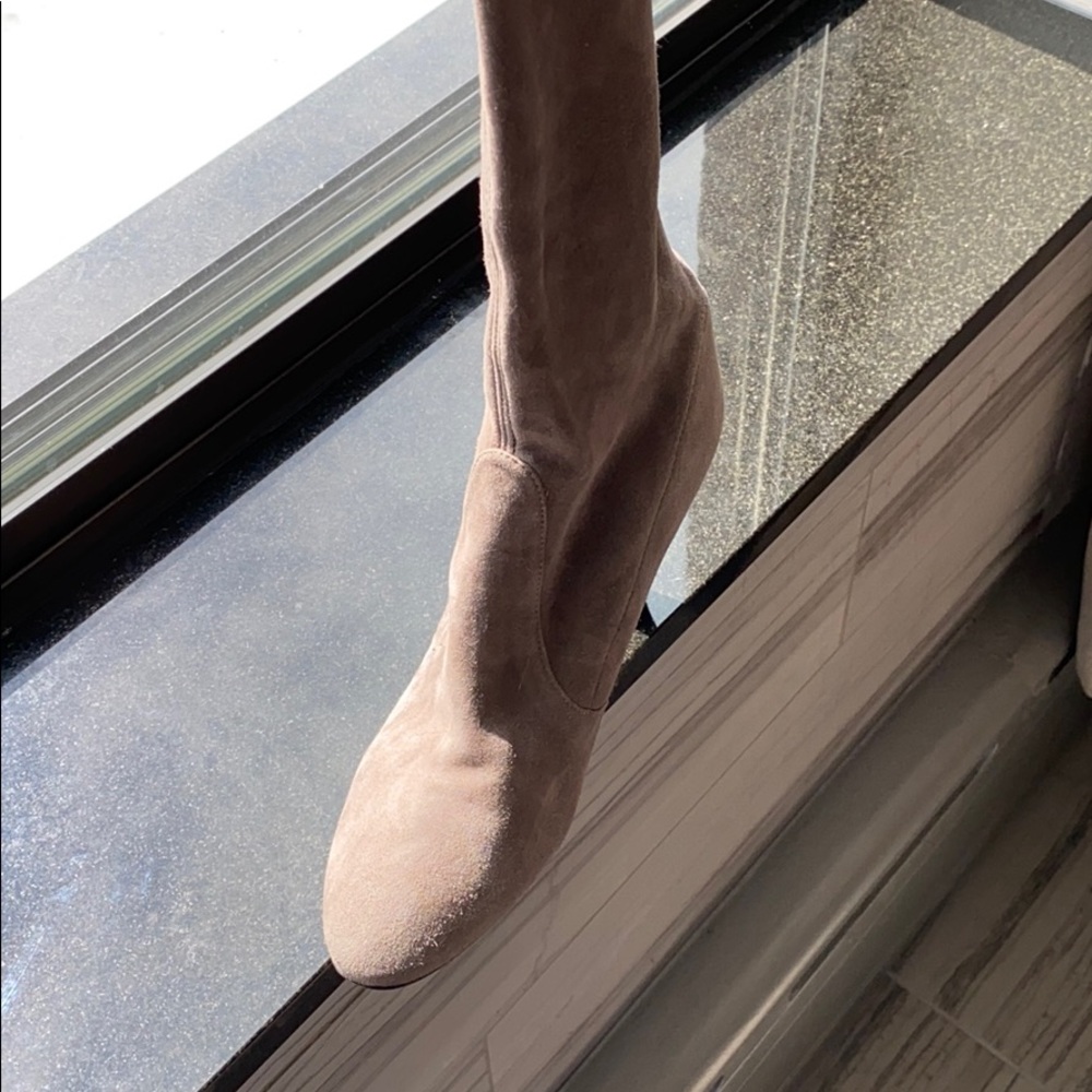 SW Highland Boots in Taupe (narrow fit)